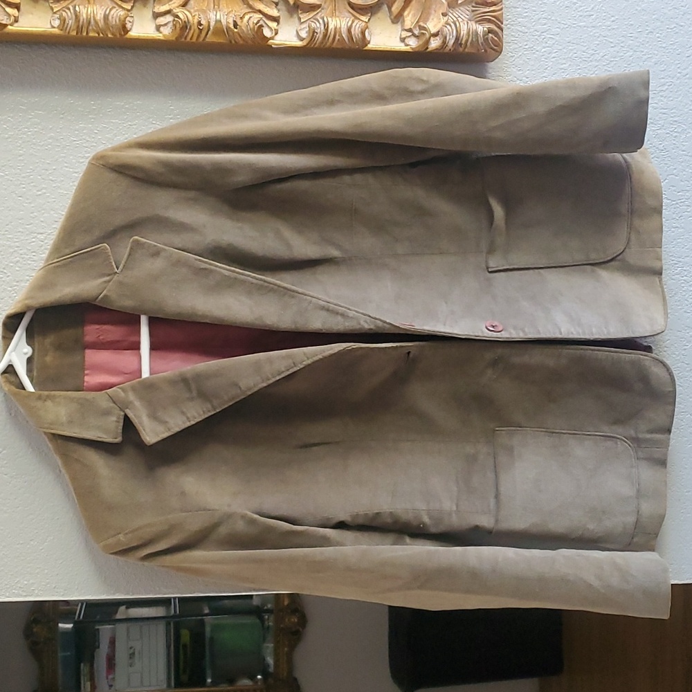 Ken Sington Square Suede Blazer